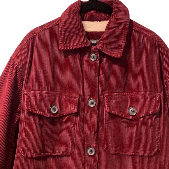🔥Bershka Women's Burgundy Jacket 🧥 - Picture 3 of 10
